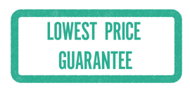 Lowest price guarantee stamp - Alensa