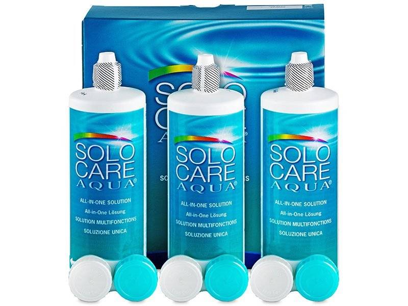 SoloCare Aqua Solution 3 x 360 ml for €30.20 Alensa Ireland