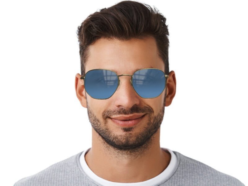 Rayban hexagonales online