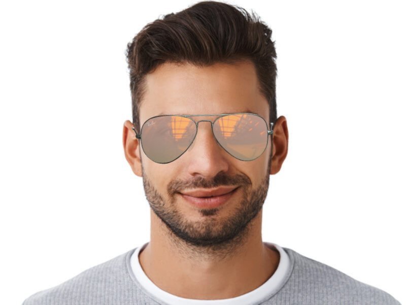 Lunette miroir ray ban shop
