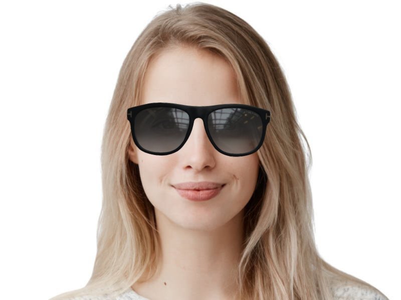 小物 TOM FORD TF236 olivier Tom Ford Rectangular Sunglasses TF236 Olivier 02N Matte
