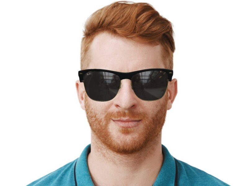Clubmaster oversized on sale rb4175