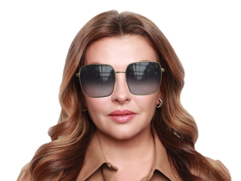 Burberry sale hexagonal sunglasses